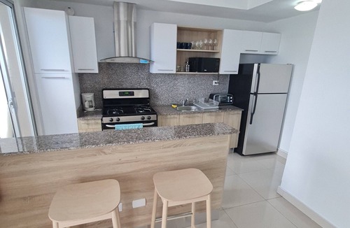 Boca Chica Apartment | 2 room apartment, pool, balcony, bbq, kitchen