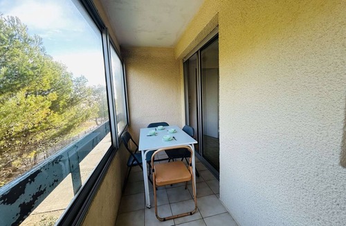 Narbonne-Plage Apartment | 2-room apartment with loggia and parking, Narbonne Beach