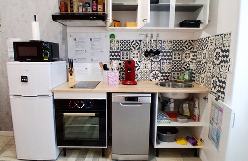 Saint-Honore-les-Bains Apartment | 2-room duplex with private terrace and KIT Bébé