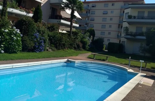 Caslano Apartment | 2 room garden apartment with pool