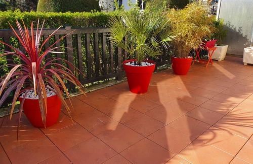 Deauville City Centre Apartment | 2-room luxury apartment with terrace near beach and town center