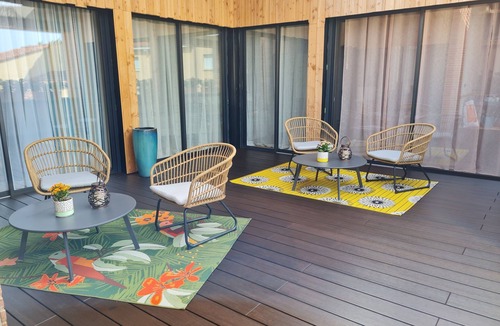Thuir Apartment | 2-room terrace in a charming residence