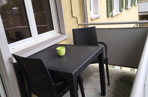 St. Gallen Apartment | 2 rooms with balcony, central, quiet location