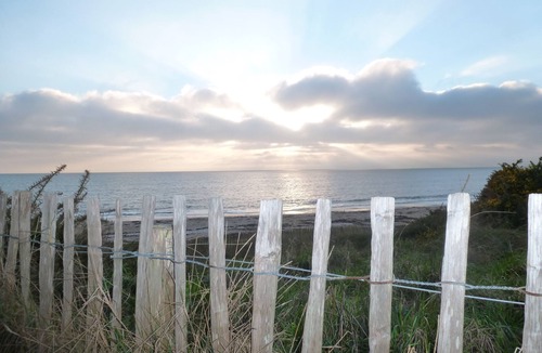 Kervoyal Apartment | 2-star sea view apartment in Kervoyal