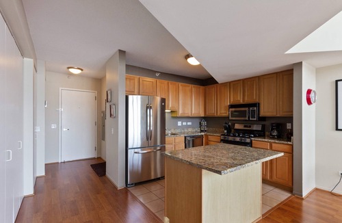 Downtown Chicago Apartment | 2-Story Penthouse -Views, Fireplace, Pool, Gym