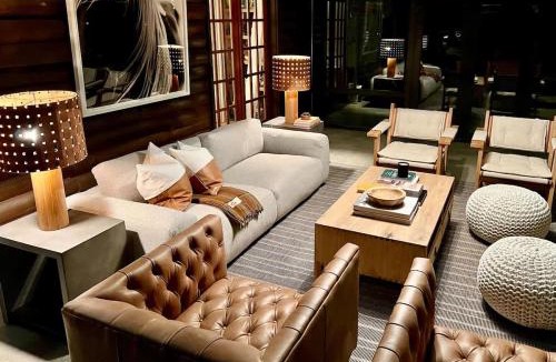 Eureka Springs House | 2 Stylish Cabins 1 Stunning Property 6 Guests