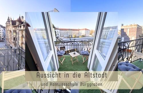 St. Gallen Apartment | 2 Zimmer Apartment in der Altstadt von Sankt Gallen