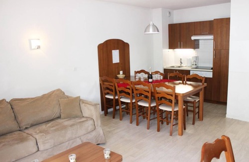 La Mongie Apartment | 200m from shops, view ski slopes, swimming pool, terrace, parking, tv, ski locker, 30-35m²