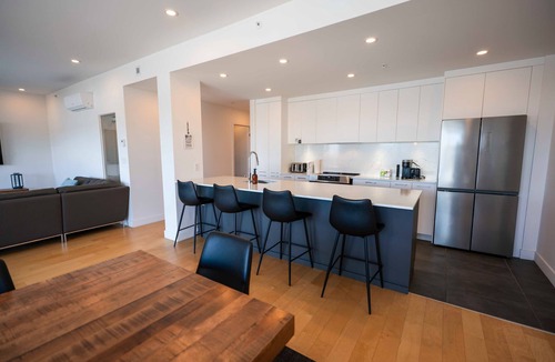 Baie-St-Paul Apartment | 202 | Elegant Condo | Balcony, Pool & River View