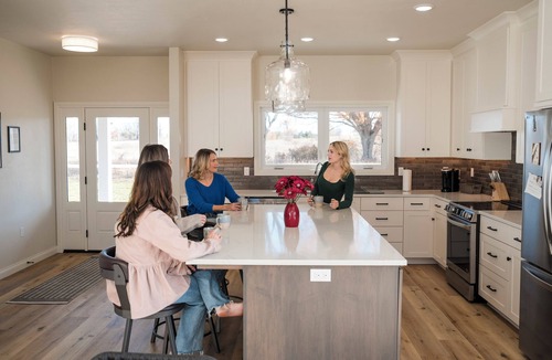 Fish Creek House | 2024 Highland Home - New BuildnIndoor Pickleball/Badminton/Basketball Court