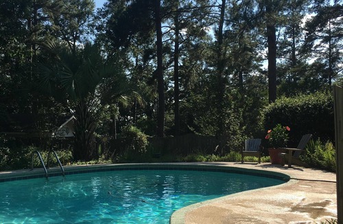 North Augusta House | 2026 Masters Rental. "Hydrangea Hill" Pool. North Augusta- Sleeps 6.