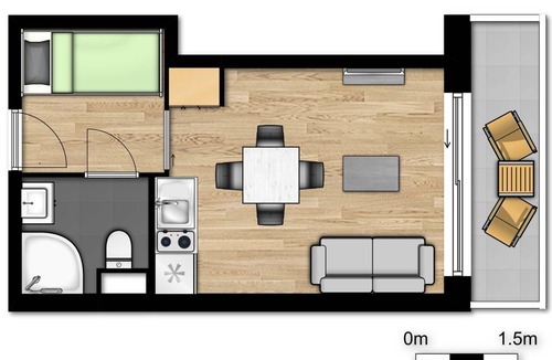 Boulogne-sur-Mer Apartment | 21 m² Apartment ∙ 4 guests