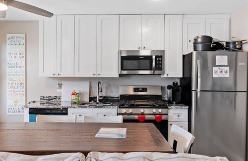 Brigantine Condo | 223 10th Street N, Unit 8 · Brigantine Beach Block ★Parking ★ Deck ★