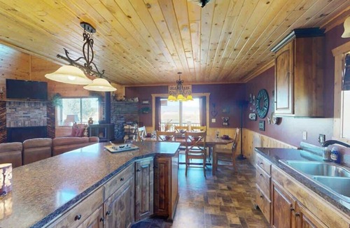Island Park Cabin | 23 MI to YNP | Mountain Views | Golf Course Cabin
