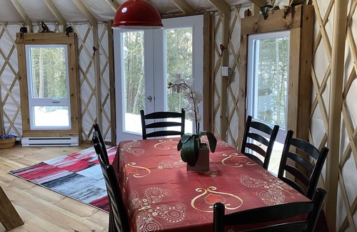 Notre-Dame-de-la-Merci Ski Chalet | 24 foot luxury yurt