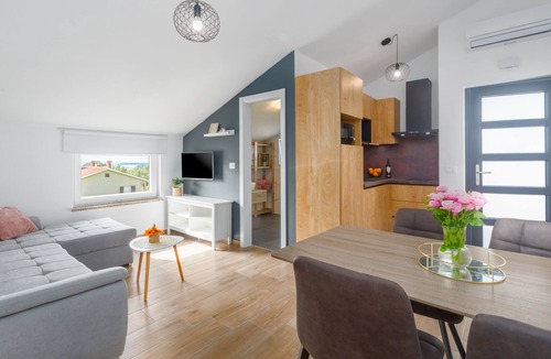 Spadici Apartment | 250m from the beach, modern, air-conditioned, 2-3 persons