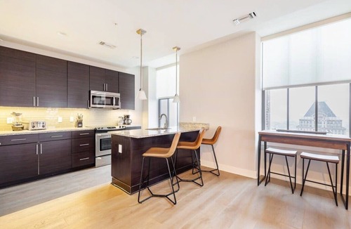 Downtown Baltimore Apartment | 2B/2BA Distinguished Apartment, Rooftop Pool & Gym