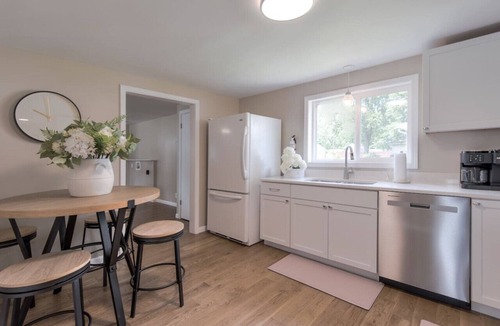 Terre Haute House | 2BD/1BA, Pets OK, Big Yard, AC, Renovated New Home