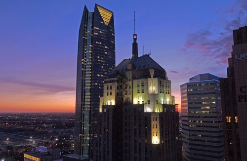 Business District Apartment | 2Bd/2Bath Corner Apt - 15th Floor Historic First National Bldg w/Skyline Views