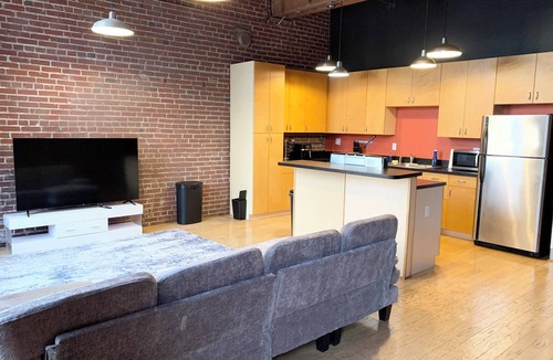 Downtown West Apartment | 2BD/2BTH LOFT, private balcony, center of Downtown STL