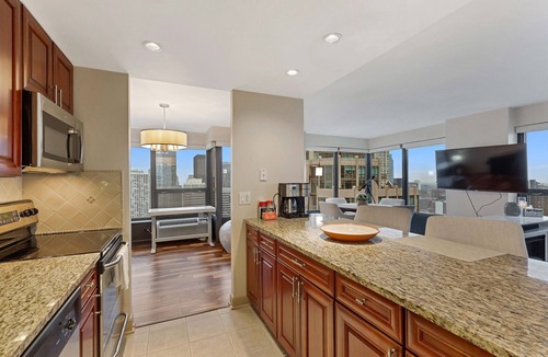 Near North Side Condo | 2bd River North Condo with Million Dollar Views! by AllSet Turnover