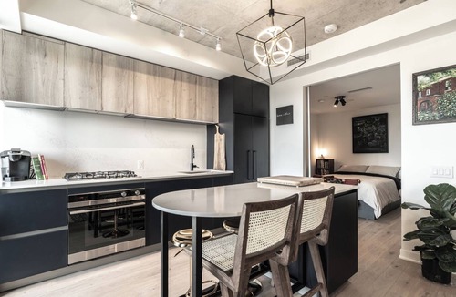 West Bend Condo | 2Bdr Modern Art, Loft Style Condo!