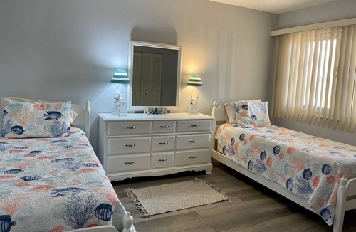 Volusia County Condo | 2BR/2BA 1st Floor Beachfront!