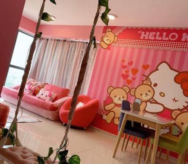 Taman Mutiara Apartment | 2BR 8pax SwingDuplexEkocherasMall—InfinityPool MRT