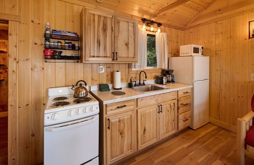 West Beach Cabin | 2BR Beachfront Cabin on west-facing beach with sunsets!