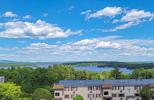 Weirs Beach Condo | 2BR Condo with Private Patio