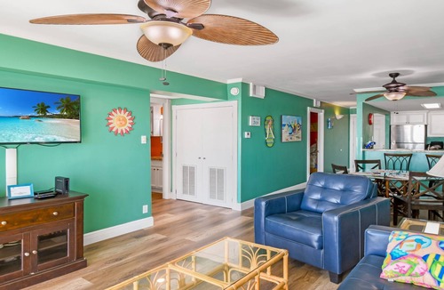 Galveston Condo | 2BR Gulf-front 3rd-floor/Babe’s Beach access/oversized balcony/refreshing pool