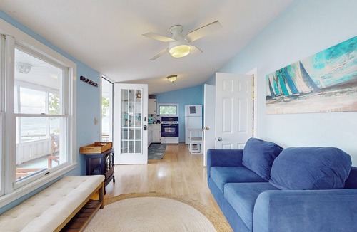 Town of Ledyard House | 2BR Lakeside Home w/Patio, Porch & AC