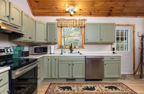 Warrensburg Cabin | 2BR + Loft Cabin—Firepit, Beach, Outdoor Patio, Near Lake George & Gore Mountain