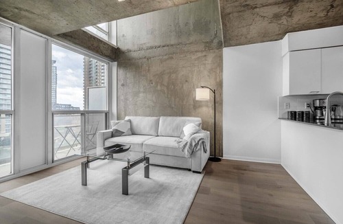 King West Village Condo | 2BR Loft in King West | 2 Baths+Balconies+Parking