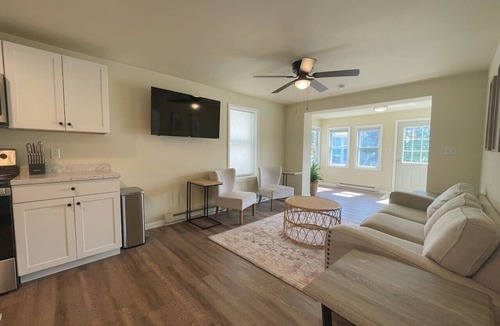 Plattsburgh Apartment | 2BR Luxe Suite Near hospital, lake, and downtown
