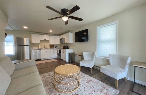 Plattsburgh Apartment | 2BR Luxe Suite Near hospital, lake, and downtown