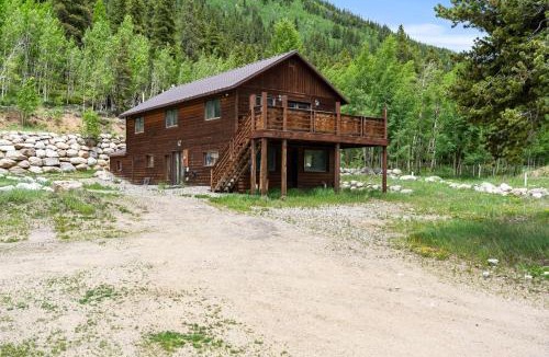 Leadville House | 2BR Rustic Cabin - Private Oasis Mountain View