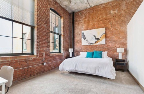 Strip District Apartment | 2BR Spacious Historic Loft With Pool