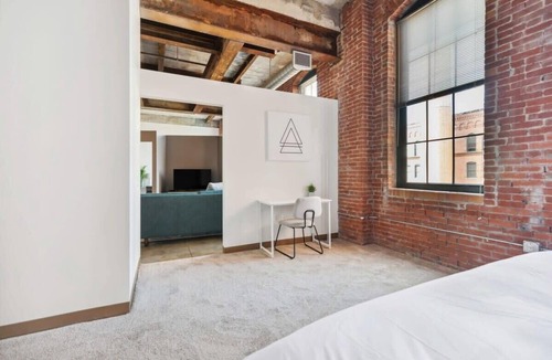 Strip District Apartment | 2BR Spacious Historic Loft With Pool