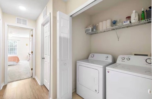 Grand Oaks House | 2BR Townhome, Private, Monthly Stays Welcome!