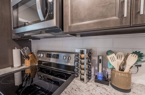 Troy Apartment | 2BR Urban Oasis: Downtown Bliss