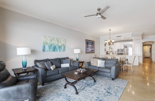 Crystal Beach Condo | 2nd Floor Luxury Gulf Front Unit! Community Pool!