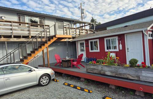 Birch Bay Apartment | 2nd Floor Studio #4 with Ocean View and Covered Deck