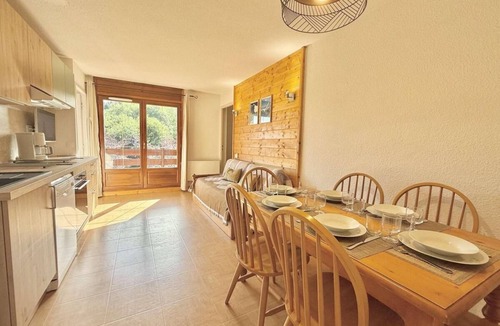 Flumet Apartment | 2nd floor, view mountain, balcony, ski locker, 37m², Flumet