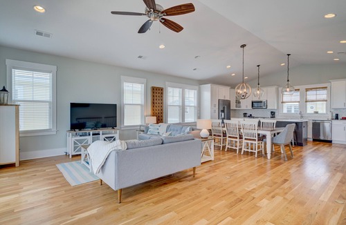 North Carolina Coast House | 2nd Row from Beach Immaculate Luxury Retreat, Direct Beach Access, and Elevator