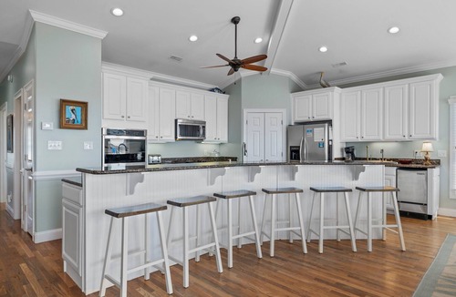 Emerald Isle House | 2nd Row Oceanview, private pool, elevator, golf cart, and easy beach access.