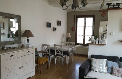 Dieppe Apartment | 2P. all comfort-48m2+garden.beach, port, shops and castle 8mn walk