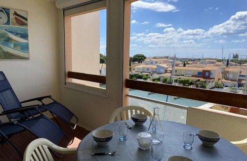 Cap d'Agde Apartment | 2P Cabine, 6 couchages, terrasse, parking, proche plage - Cap d'Agde - FR-1-249-149