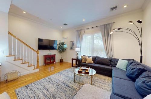 Brookline House | 3-Bed 2-Bath Brookline Village Townhome w Deck