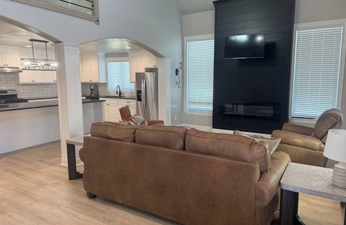 Woodward House | 3-bedroom 2 and a half bath bungalow in superb Woodward with a warm fireplace!